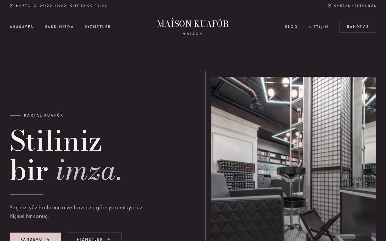 Kuaför — Maison (Lüks Platin)